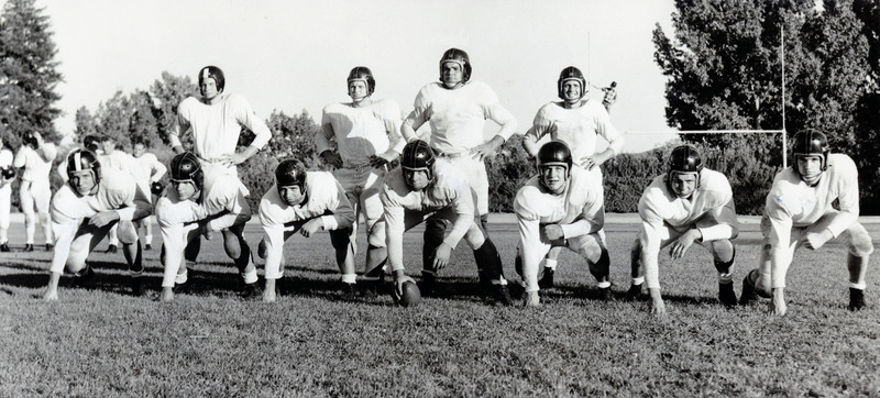 Wolf Pack football starters 1952
