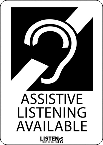 Assistant Listening Technology hearing logo