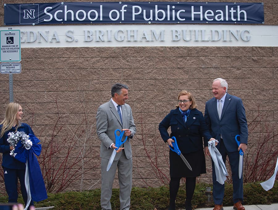 New School of Public Health building celebrates grand opening