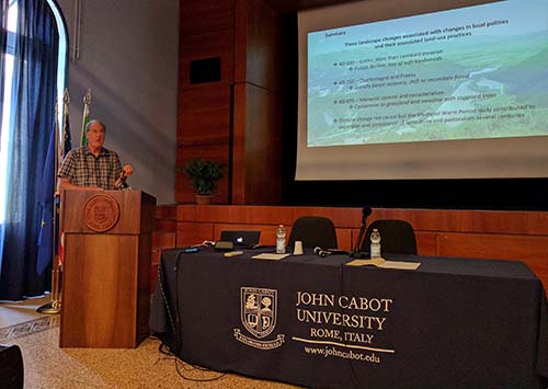 UNR’s Scott Mensing discusses landscape change at conference in Rome