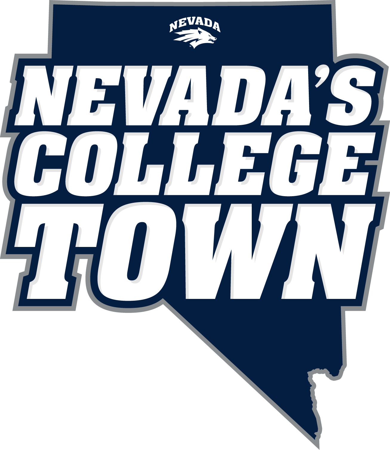 University of Nevada, Reno Nevada's College Town Logo