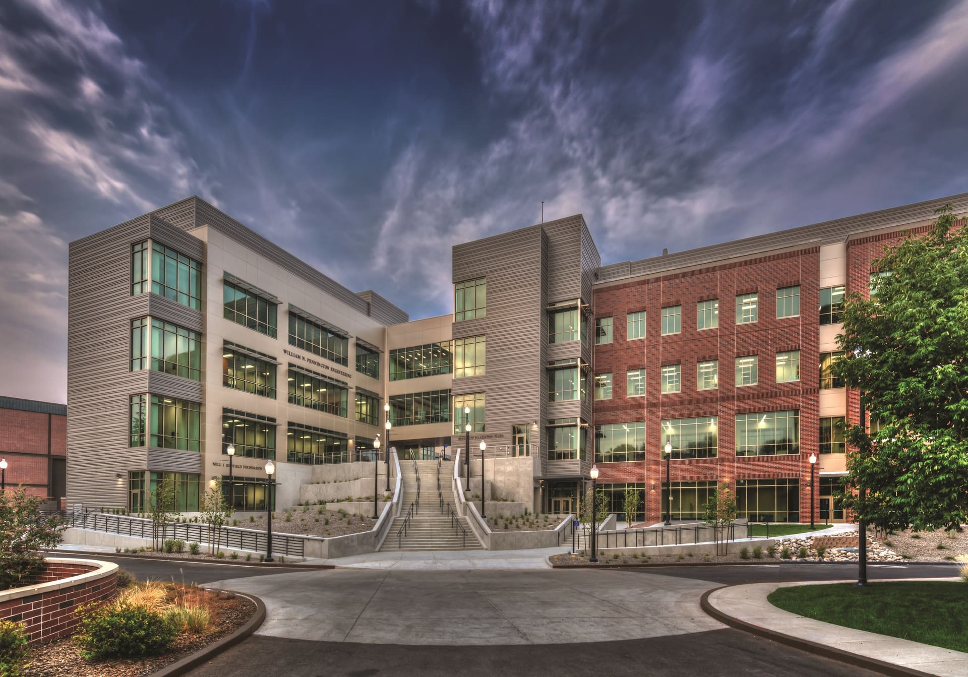 Engineering building exterior shot