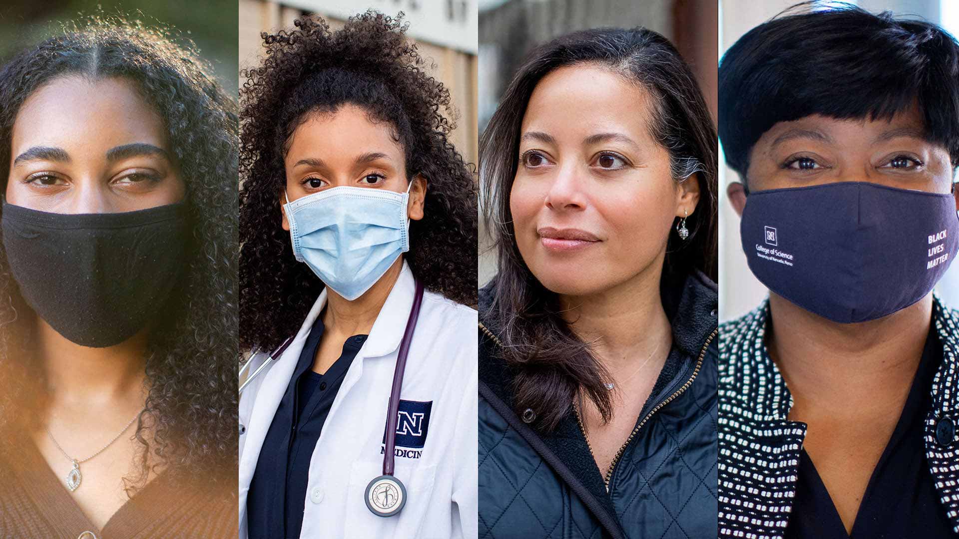 Collage of four women from left to right: Lizzy Hairston, Tasha Vazquez, Mariann Weierich, Melanie Duckworth