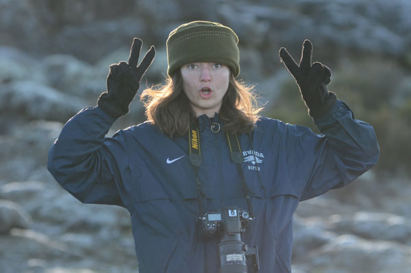 Heather Horn on Kilimanjaro