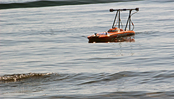 Autonomous Robot Boat on Lake Tahoe