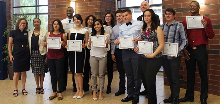 2017 McNair Scholars Cohort at the University of Nevada, Reno