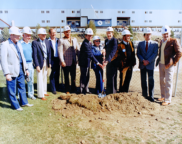 Groundbreaking for Lawlor Events Center