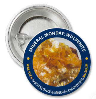 Wulfenite button