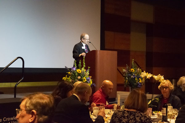 Dean Stavitsky speaks at the podium.