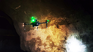 robot scouts explore tunnels