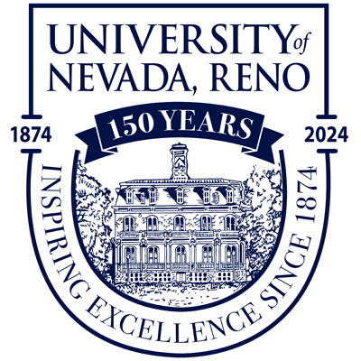 One of three logo designs for the University's sesquicentennial celebration