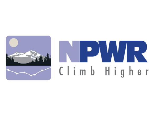 NPWR Climb Higher logo