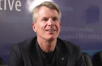 Eric Schrock seated indoors during an interview.