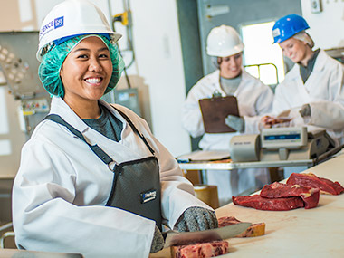 meat science students