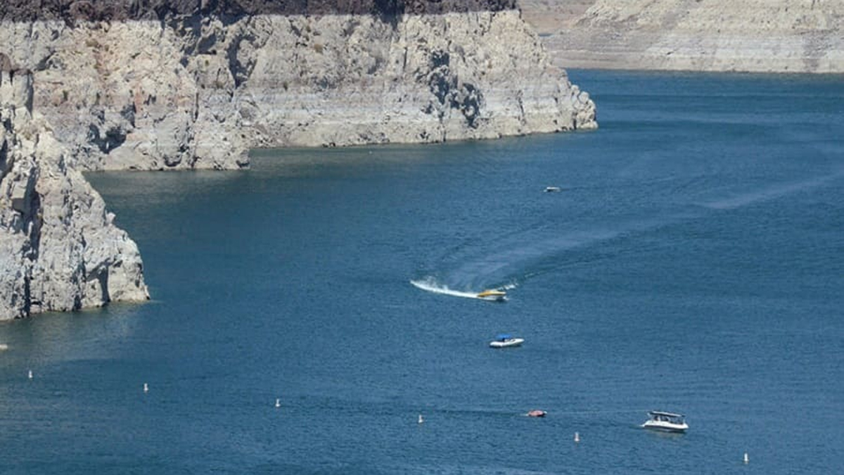 Lake Mead low water.