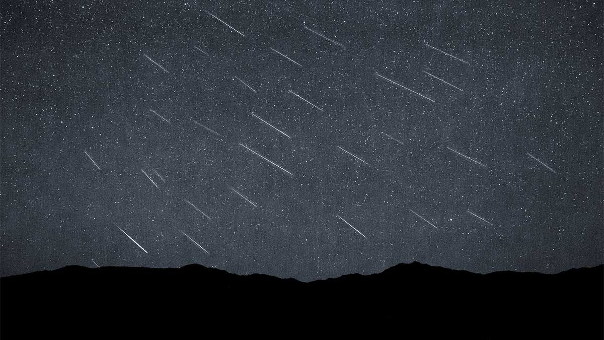 Timelapse of the Perseid Meteor Shower over the Black Rock Desert