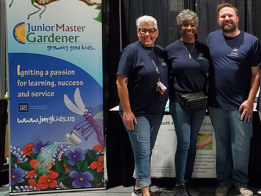 Extension’s Youth Horticulture Education Program team poses for a picture at Lucile S. Bruner Elementary School.