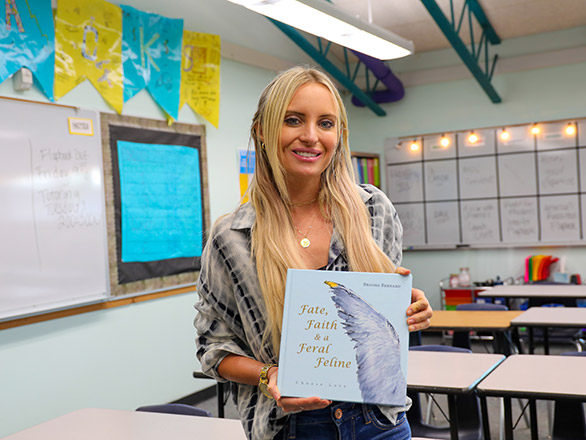 Brooke Bernard and her book