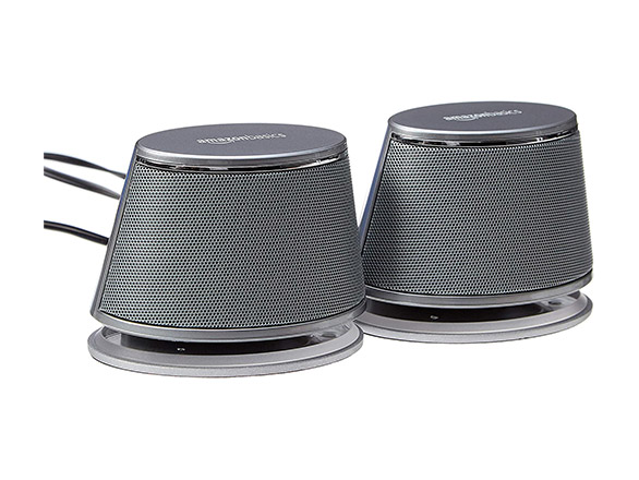 Two portable speakers