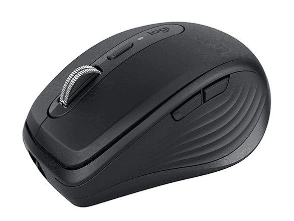 Black Logitech MX Anywhere 3 mouse