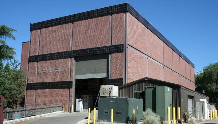 Fabrication area outside engineering lab