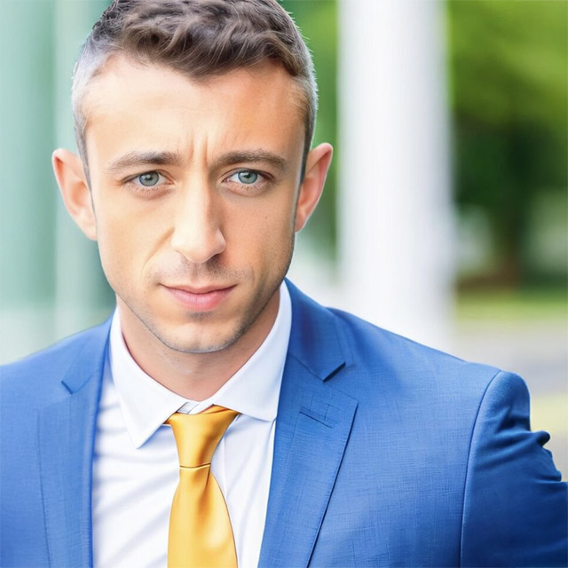 Head shot of Aaron Rose.