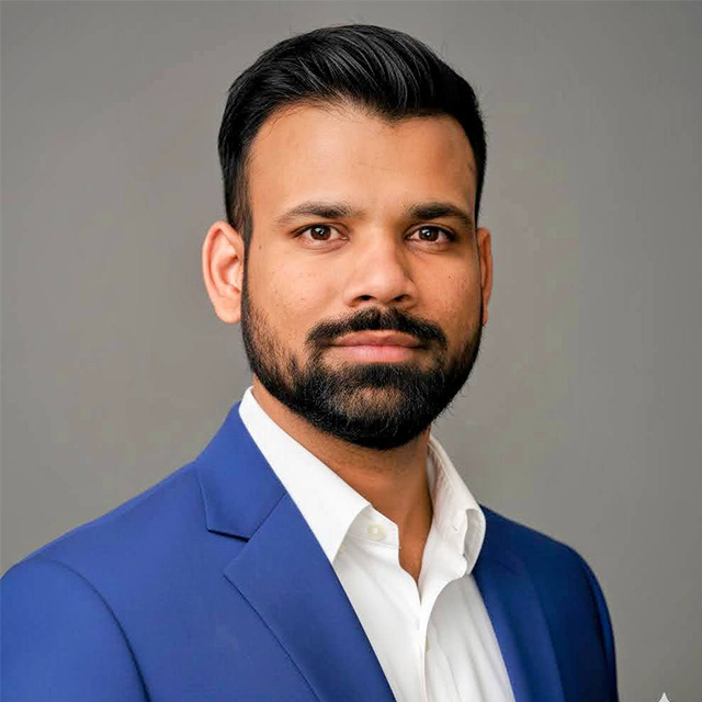 Head shot of Ameya Kawimandan.