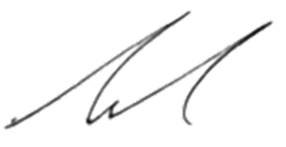 Tom Weller's signature.