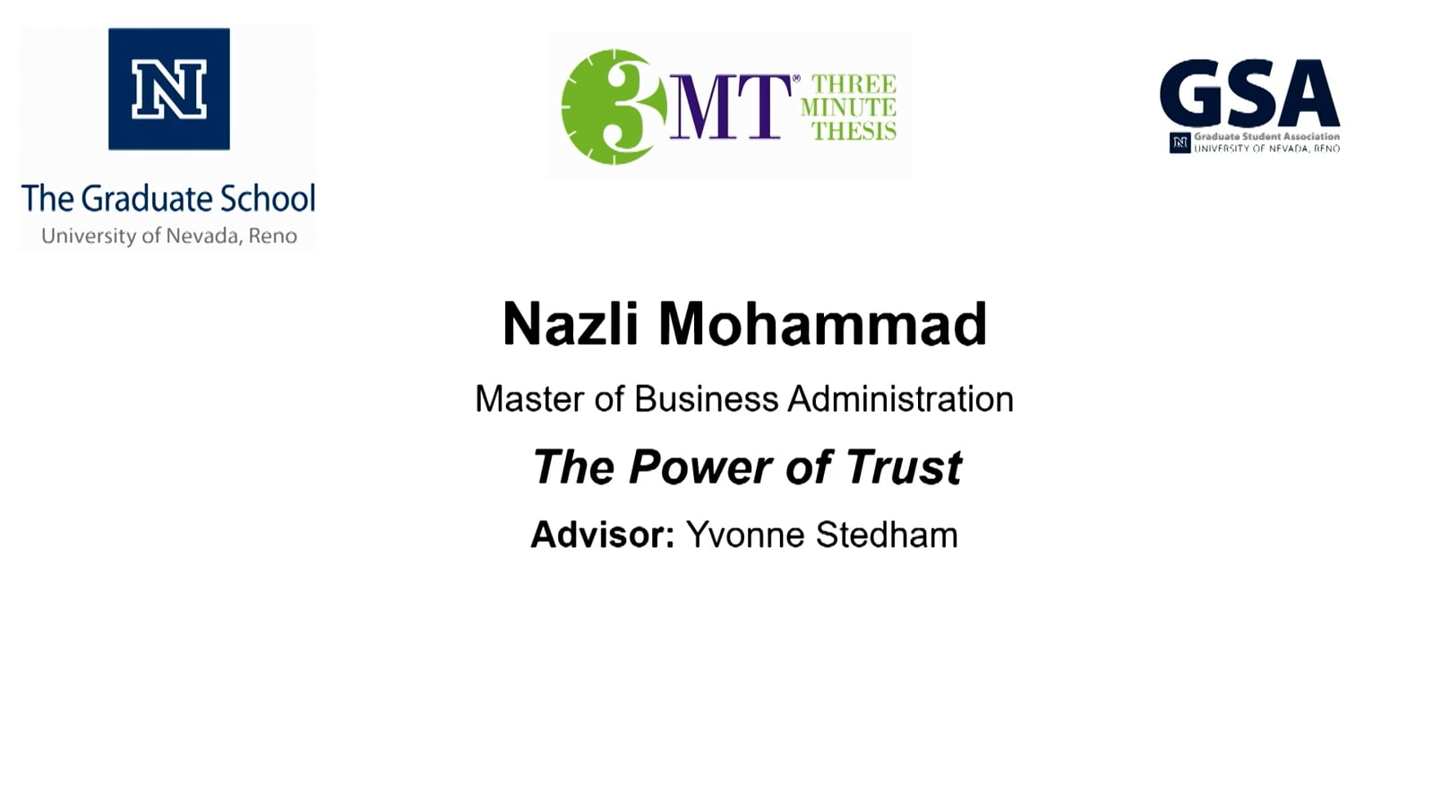 Thumbnail of Nazli Mohammad's slide
