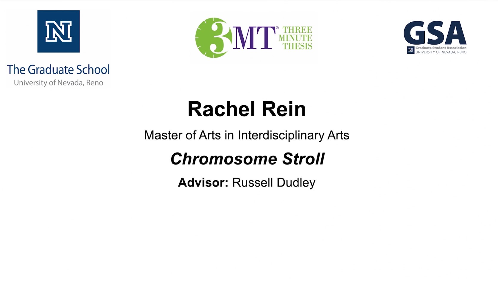Thumbnail of Rachel Rein's title slide