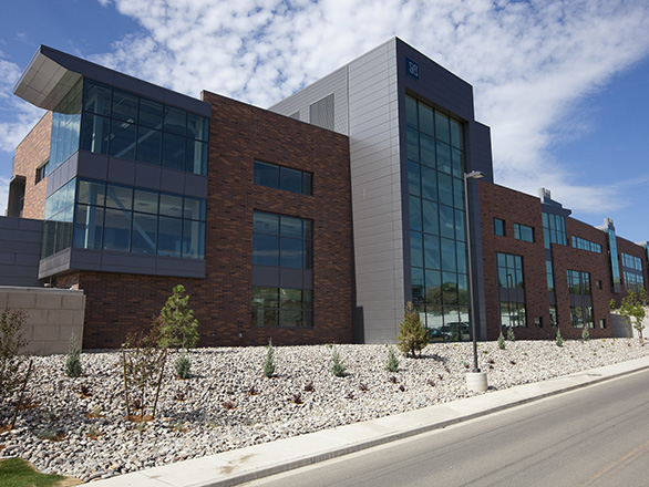 Exterior image of the Center for Molecular Medicine