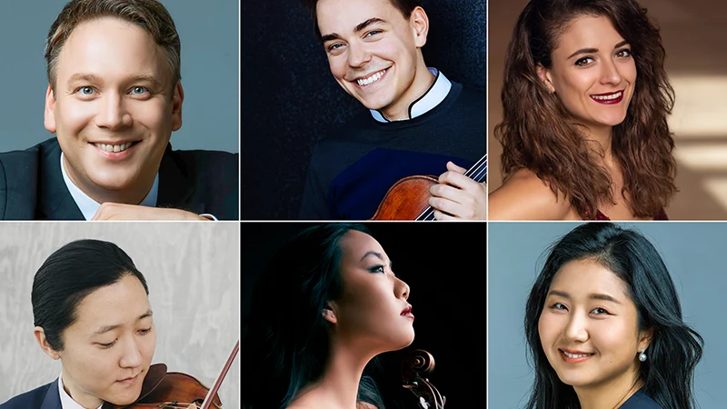 Six headshots in two rows within boxes, from top left, include Dmitri Atapine, Matthew Lipman, Milena Pájaro-van de Stadt, Sean Lee, Stella Chen, and Hyeyeon Park. 