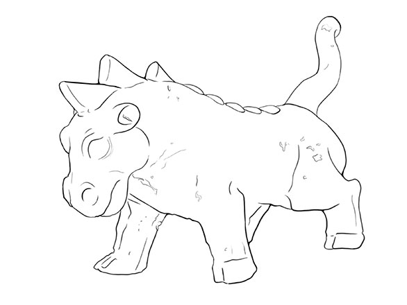 Mythical Beast outline
