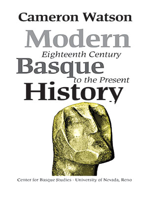Modern Basque History book jacket