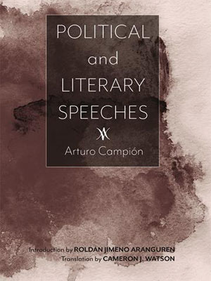 Political and Literary Speeches book jacket