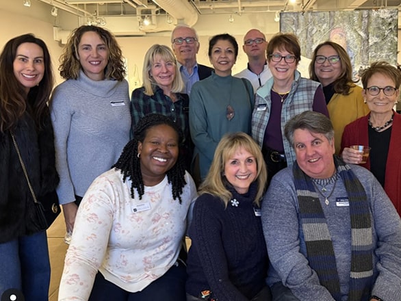 group photo of college of liberal arts advisory board