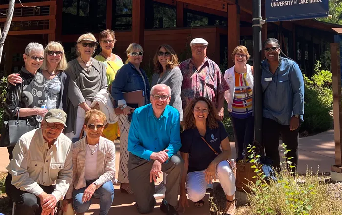 From left to right, back row first. Slocum, Trachok, Missall, Walters, Brown, Garcia-Cahlan, Colling, Melcher, Harvey; Boisson, Behnke, Damon, Isabelli (Interim Dean).