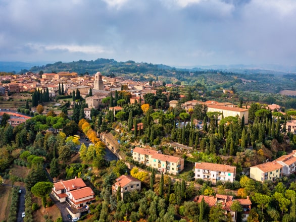 chiusi italian village