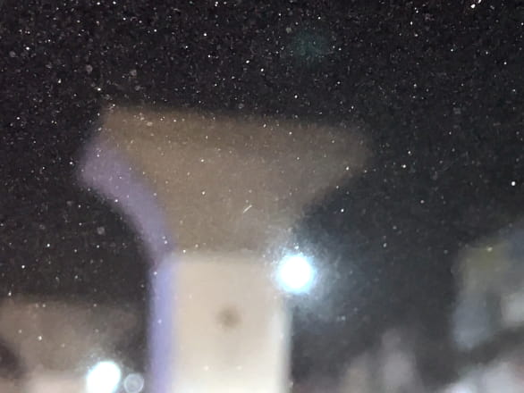 image: Sindhu Thirumalaisamy, dust-time [detail], 2025, dual-projected video