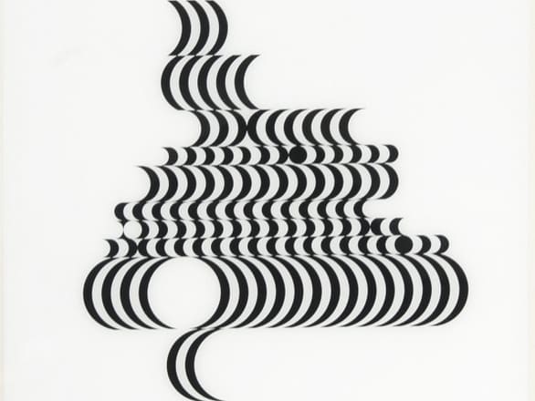 Geometric graphic design that is slightly scrambled