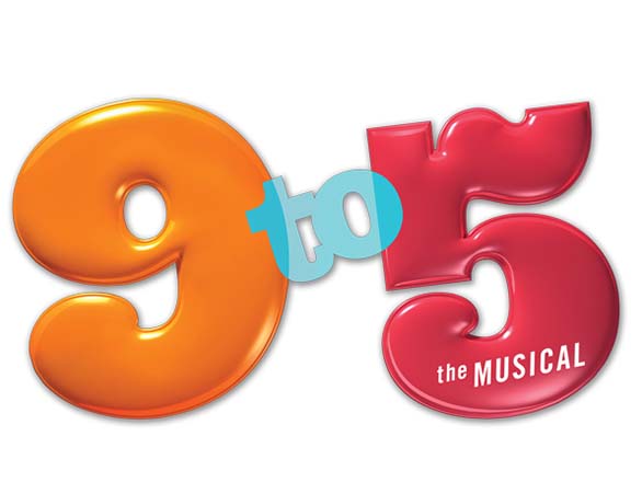 Decorative: "9 to 5 the musical"