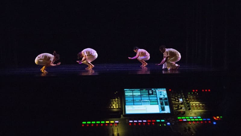 Dancers performing at the University of Nevada, Reno