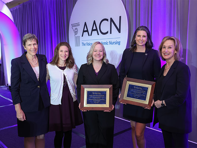 AACN exemplary academic practice partnership award winners.