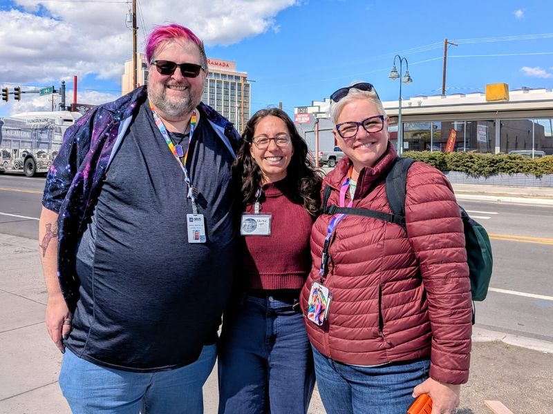 Three of the StreetReach team members