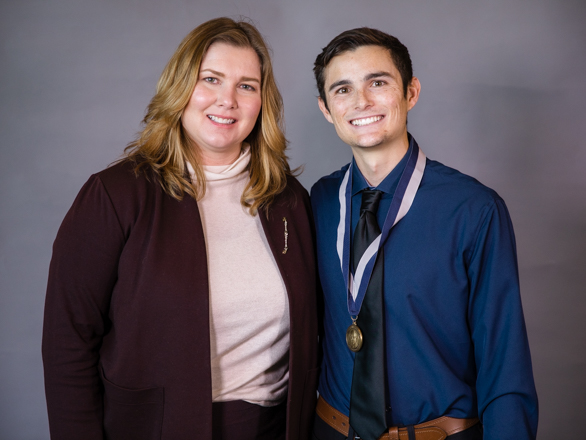 Blake Phillips and advisor