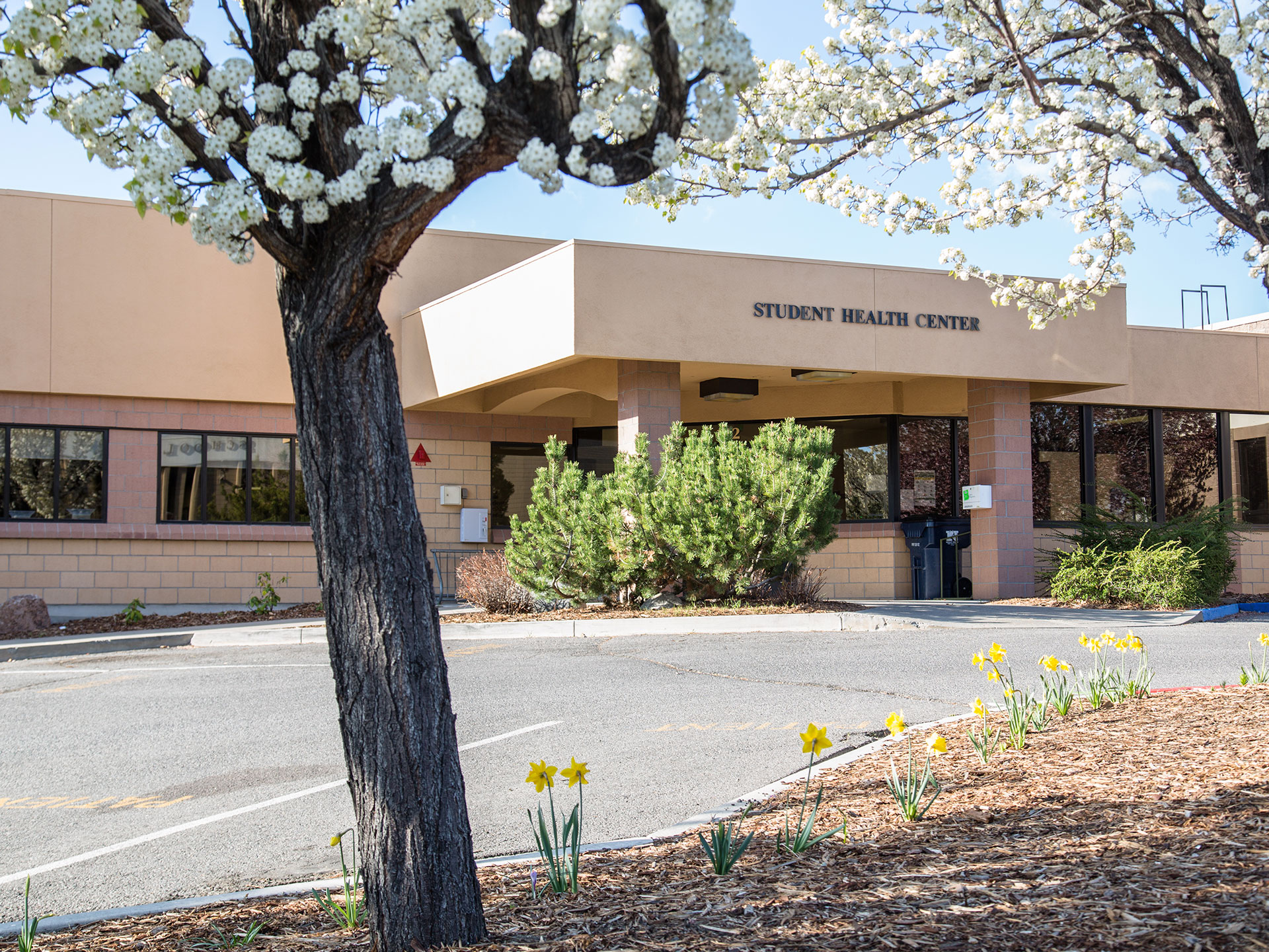 Student Health Center Building Facade