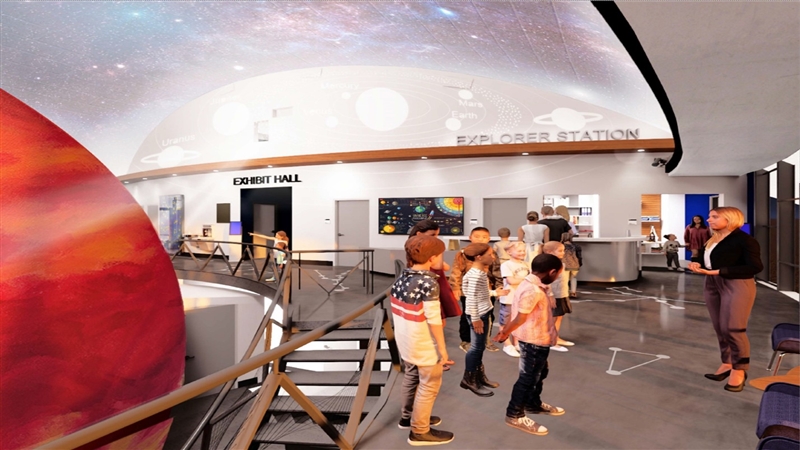 Fleischmann Planetarium Dome and Lobby Renovations