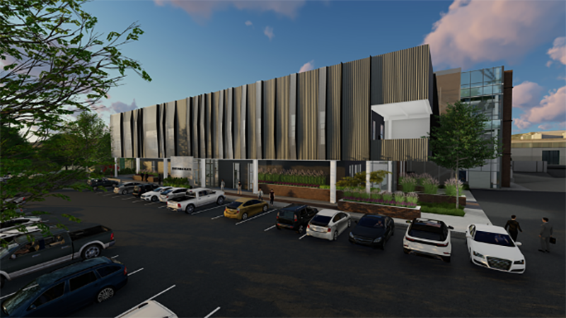 Digital rendering of new Nevada State Public Health Laboratory