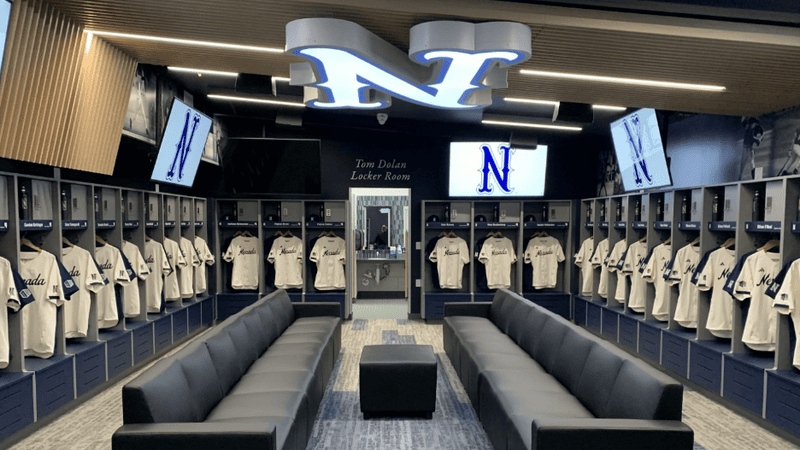 Image of Tom Dolan Baseball Locker Room.