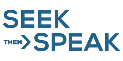 Seek then Speak logo